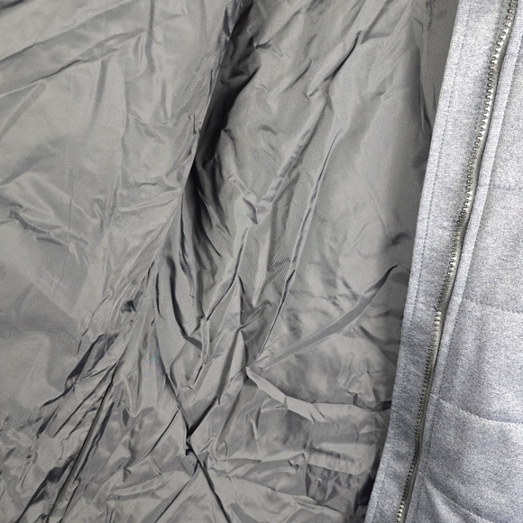 NWOT Columbia Womens Gray LongSleeve Zipper Hooded Quilted Jacket Size Medium - Picture 7 of 11